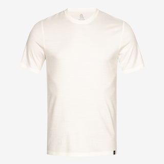 Merino T-Shirt Slim Fit Herren - Wollweiss 200 / XL von TOM FYFE