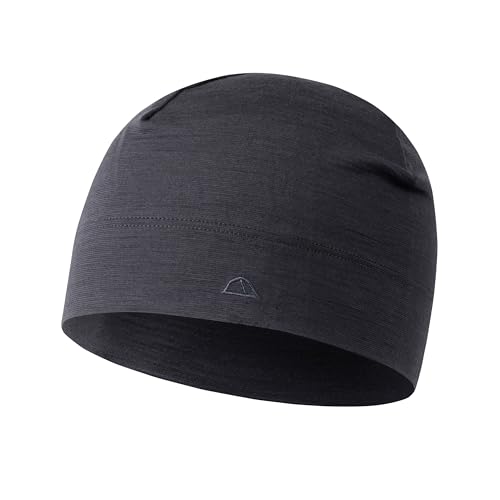 TOM FYFE Leichte Merino Beanie Unisex Anthrazit/L/XL | Made in Europe von TOM FYFE
