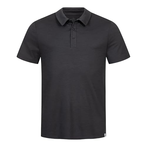 TOM FYFE Premium Merino Polo-Shirt Herren Anthrazit / 2XL | Made in Europe von TOM FYFE