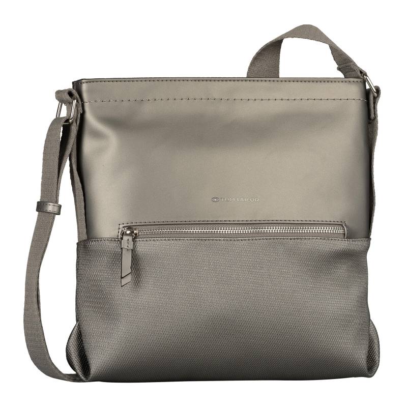 TOM TAILOR BAGS - Erin metallic grey - Gr. - M von TOM TAILOR BAGS