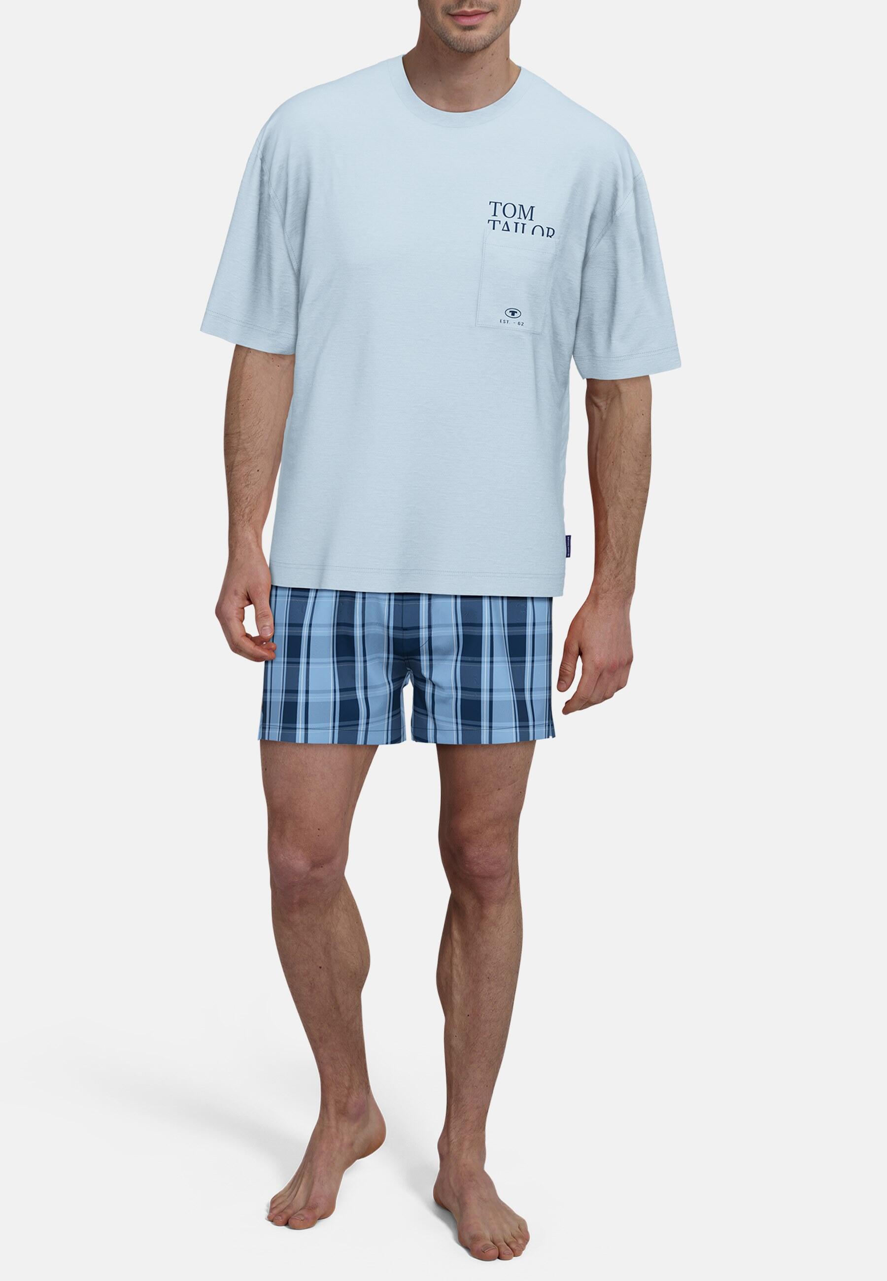 TOM TAILOR BODYWEAR - Shirts Männlich blau-hell-uni - Gr. - 56 von TOM TAILOR BODYWEAR