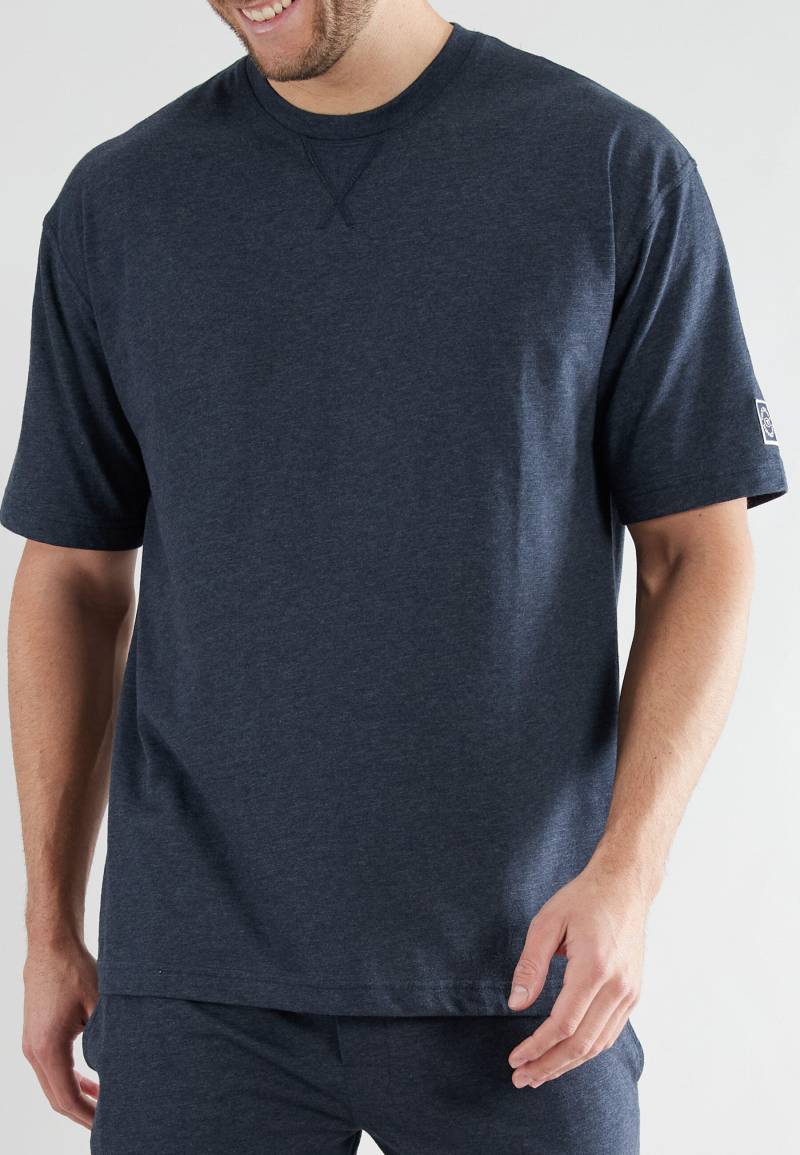 TOM TAILOR BODYWEAR - Shirts Männlich blau-mittel-uni - Gr. - 52 von TOM TAILOR BODYWEAR