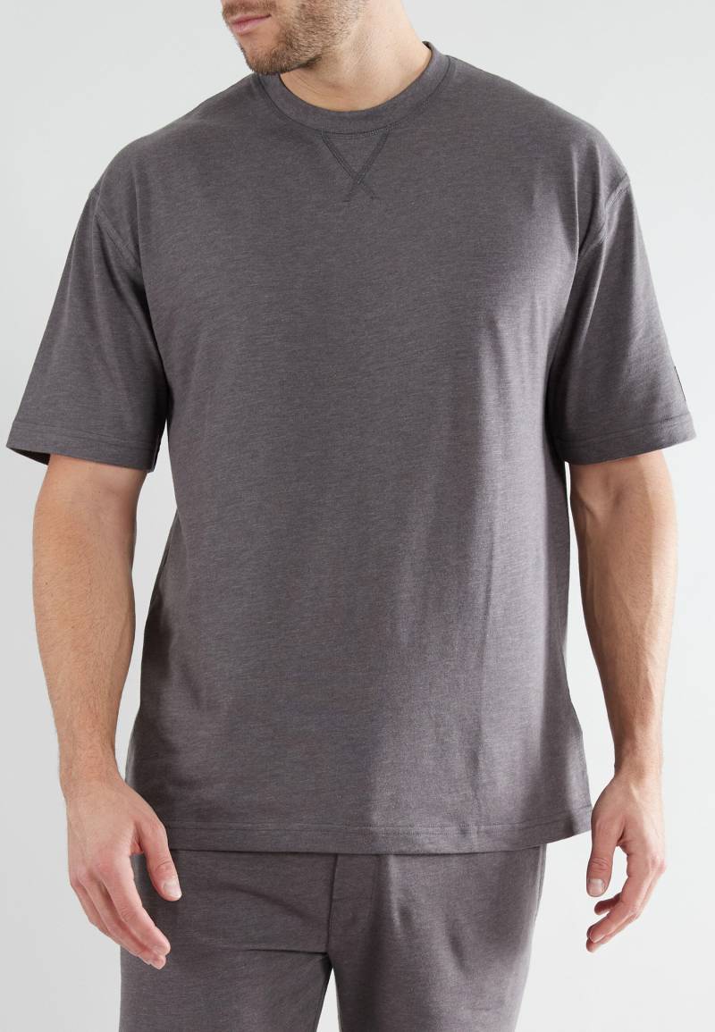 TOM TAILOR BODYWEAR - Shirts Männlich grau-dunkel-melange - Gr. - 56 von TOM TAILOR BODYWEAR