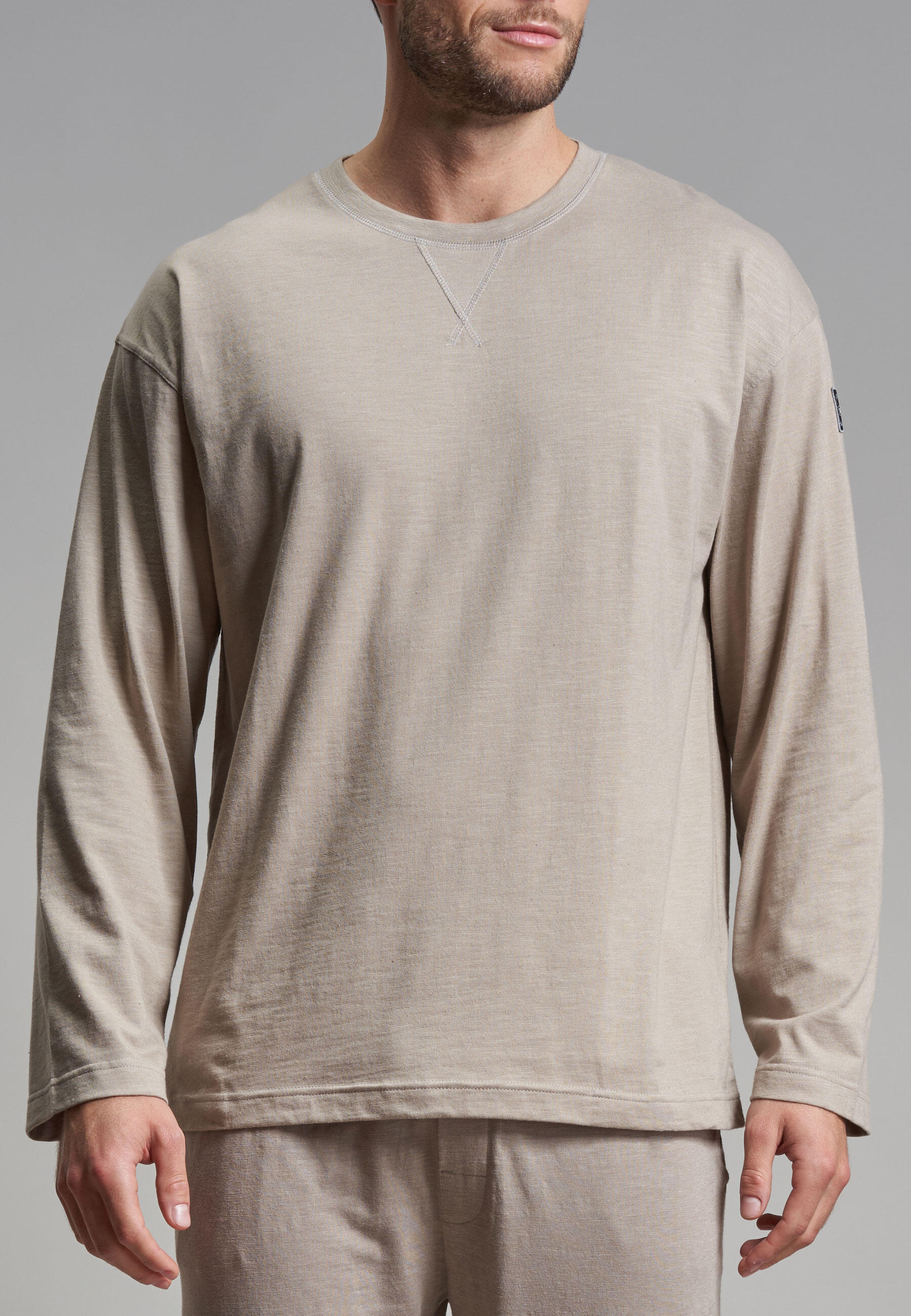 TOM TAILOR BODYWEAR - Shirts Männlich grau-mittel-melange - Gr. - 56 von TOM TAILOR BODYWEAR