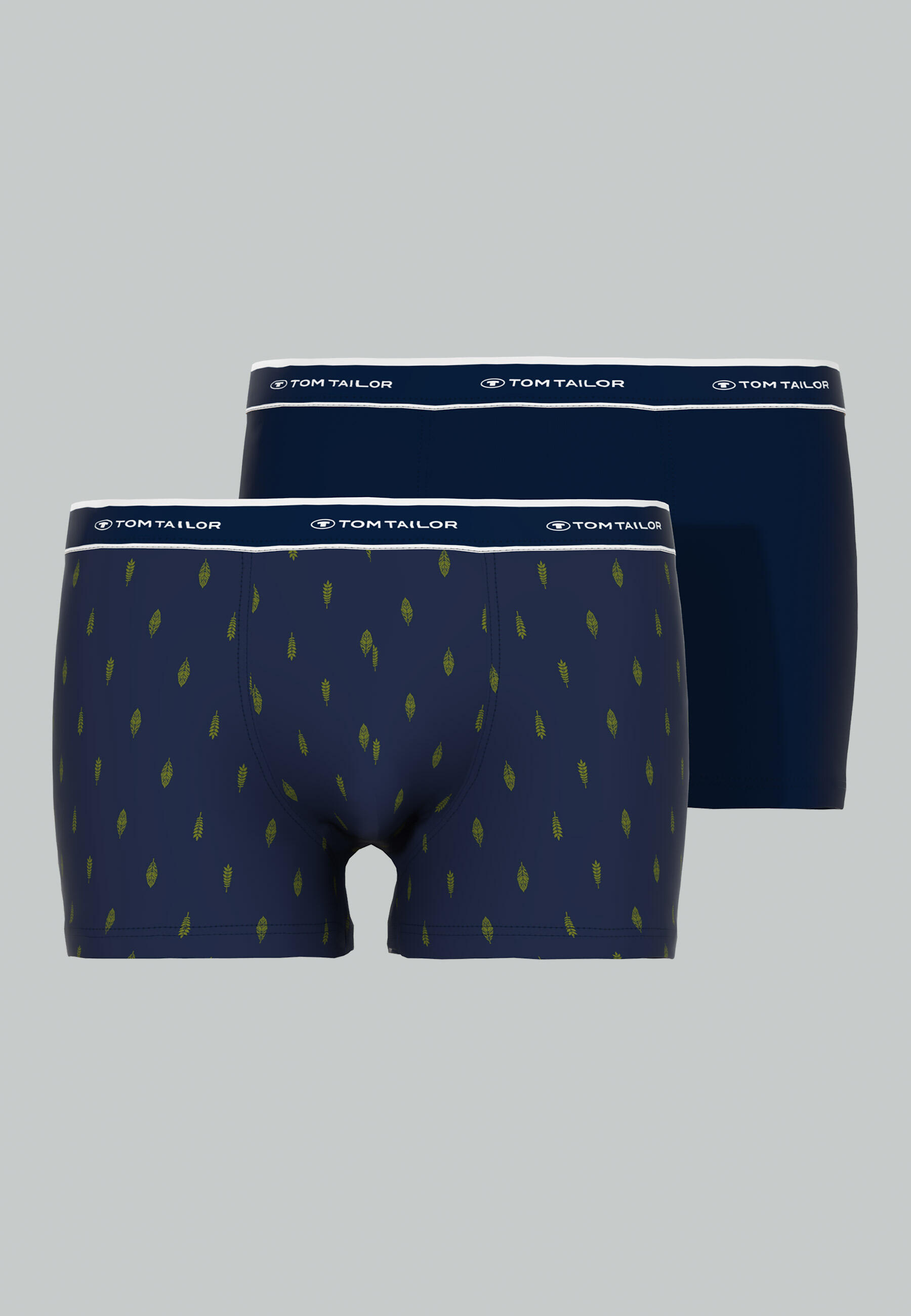 TOM TAILOR BODYWEAR - TOM TAILOR Herren Hip Pants 2er Pack blau-dunkel-multicolor1 - Gr. - XL von TOM TAILOR BODYWEAR