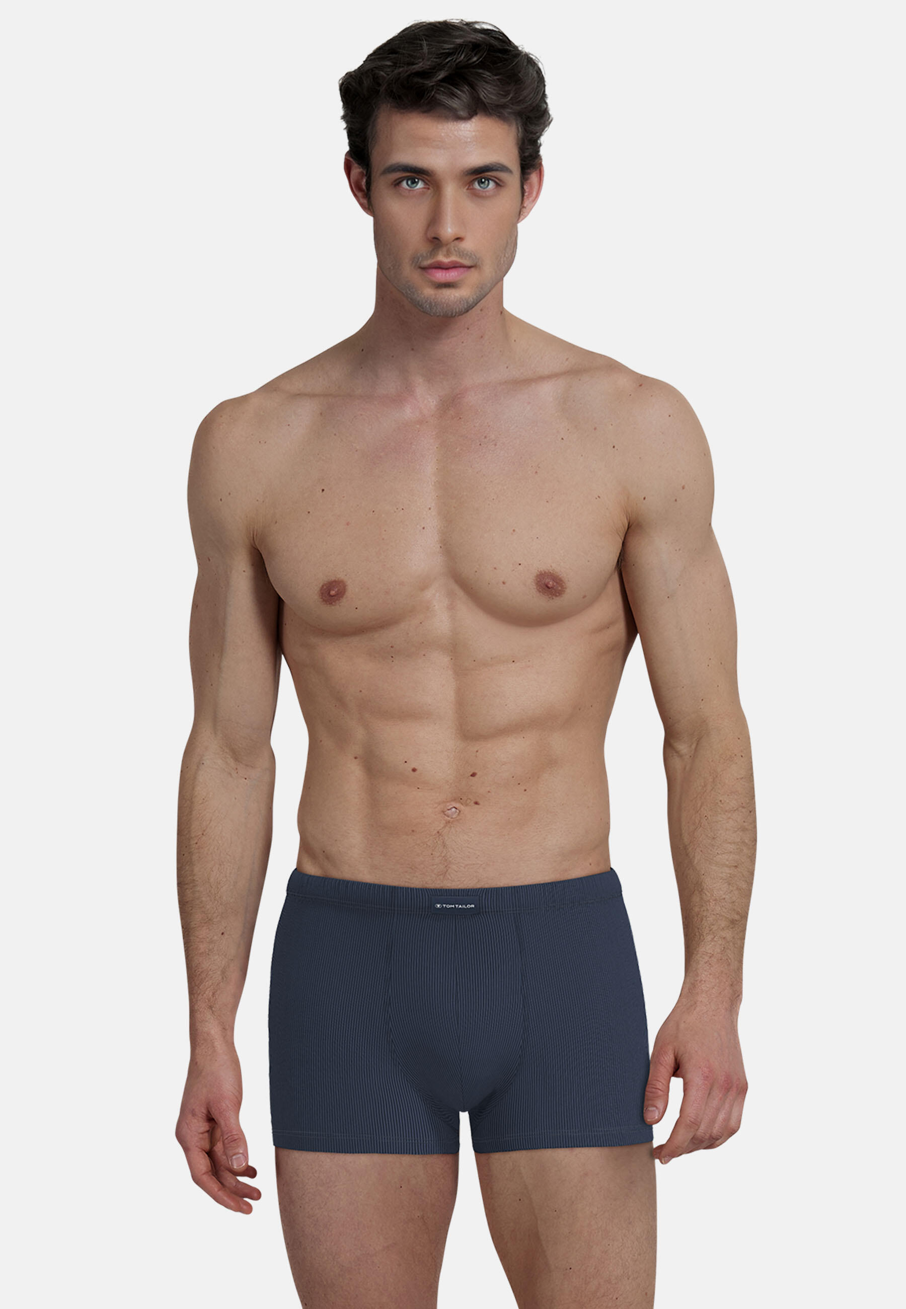 TOM TAILOR BODYWEAR - TOM TAILOR Herren Hip Pants längsgestreift 1er Pack navy - Gr. - XXL von TOM TAILOR BODYWEAR