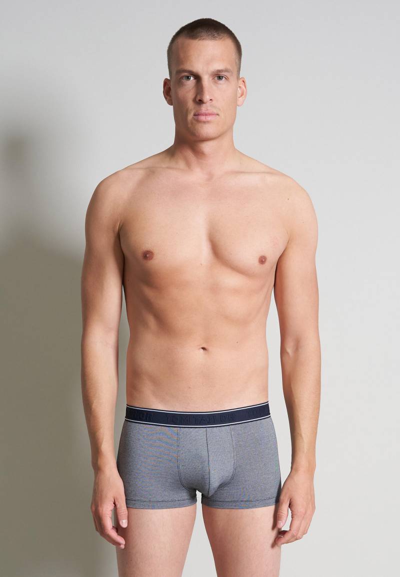 TOM TAILOR BODYWEAR - TOM TAILOR Herren Hip Pants melange 1er Pack navy - Gr. - L von TOM TAILOR BODYWEAR