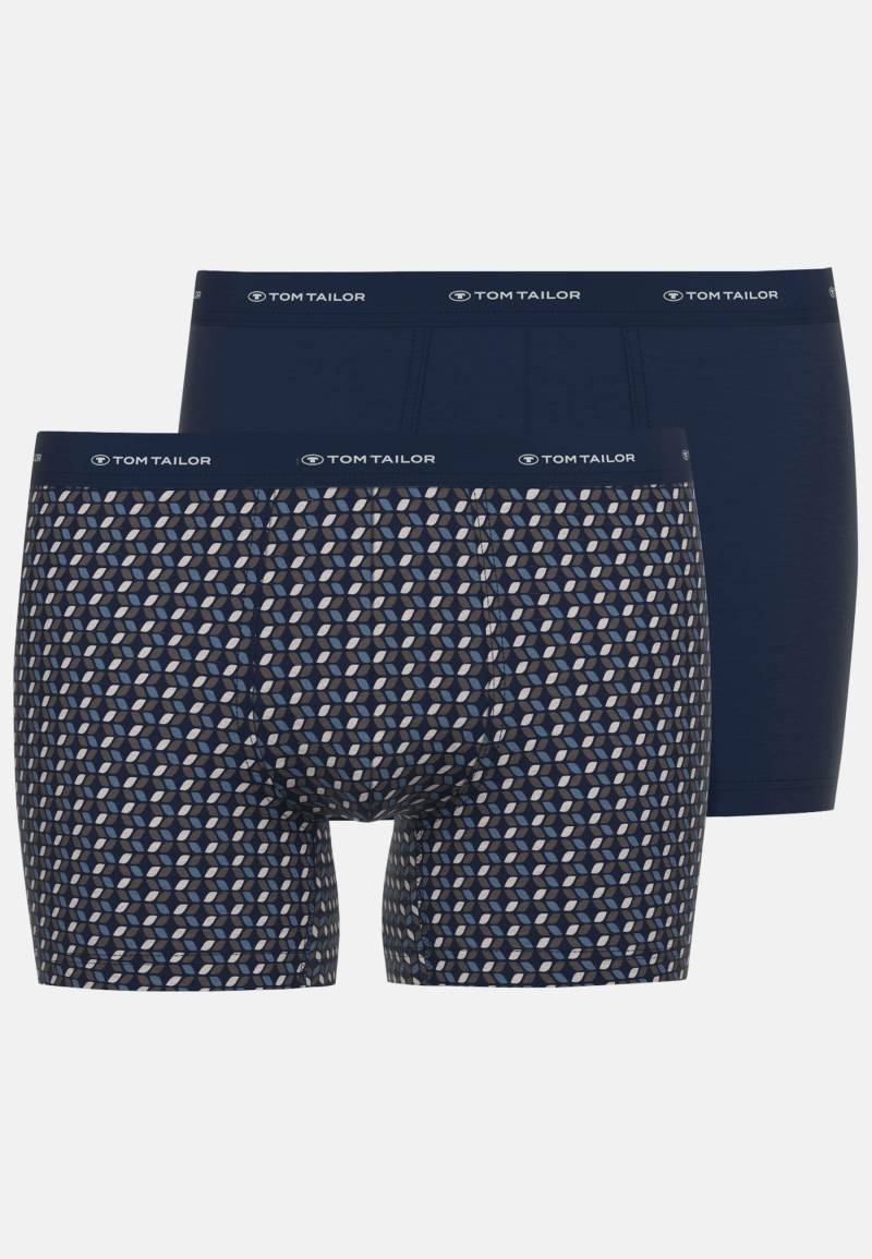 TOM TAILOR BODYWEAR - Wäsche Männlich blau-mittel-allover - Gr. - 8 von TOM TAILOR BODYWEAR