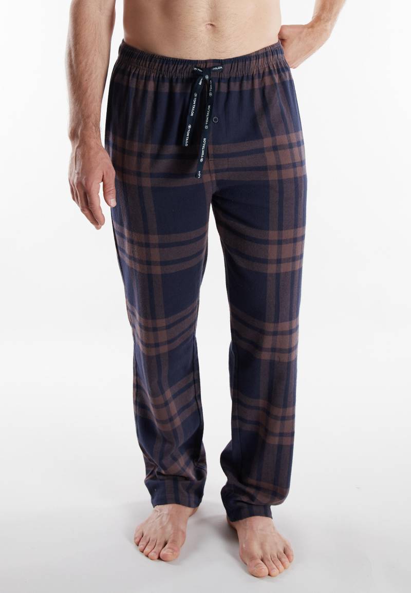 TOM TAILOR BODYWEAR - Wäsche Männlich braun-dunkel-karo - Gr. - 52 von TOM TAILOR BODYWEAR