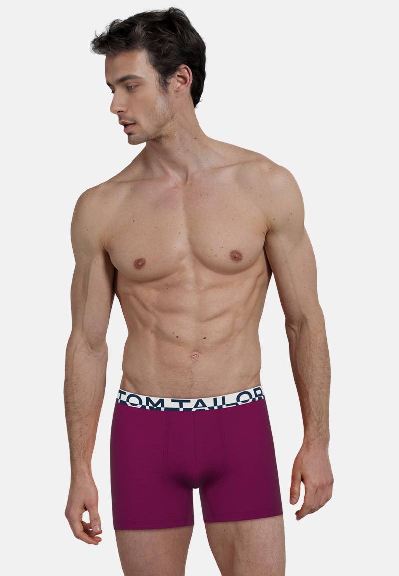 TOM TAILOR BODYWEAR - Wäsche Männlich rot-dunkel-multicolor2 - Gr. - 5 von TOM TAILOR BODYWEAR