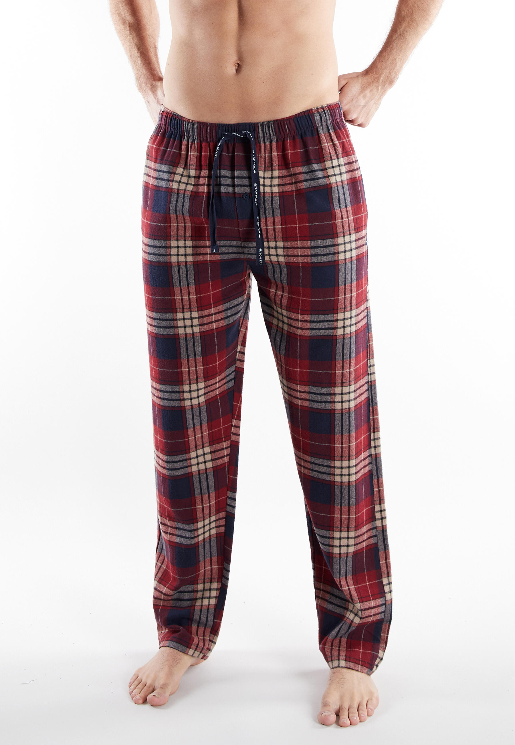 TOM TAILOR BODYWEAR - Wäsche Männlich rot-mittel-karo - Gr. - 58 von TOM TAILOR BODYWEAR