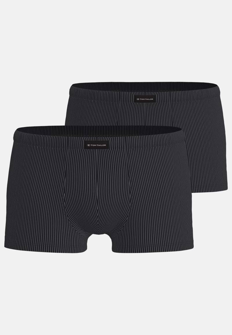 TOM TAILOR BODYWEAR - Wäsche Männlich schwarz-dunkel-streifen - Gr. - 7 von TOM TAILOR BODYWEAR
