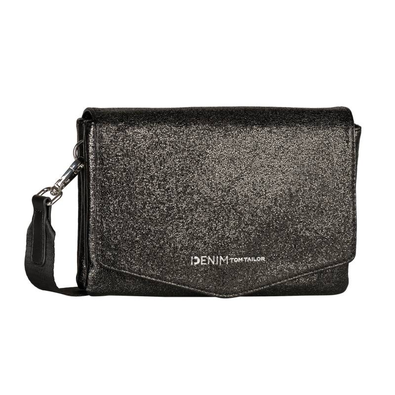 TOM TAILOR DENIM BAGS - Quinn metallic black - Gr. - S von TOM TAILOR DENIM BAGS
