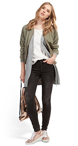 TOM TAILOR DENIM Damen NELA Skinny Jeans, Schwarz (Black Denim 1056), 32W / 32L von TOM TAILOR Denim