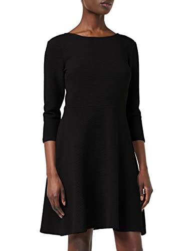 TOM TAILOR Denim Damen Skaterkleid 1004824, 29999 - Black, XS von TOM TAILOR Denim