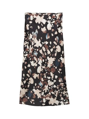 TOM TAILOR Denim 1047737 Midi Rock, 38387-Abstract Print, XS von TOM TAILOR Denim