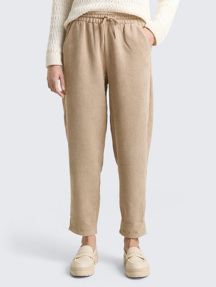 TOM TAILOR Denim 7/8-Hose Hosen & Chino Cordhose mit Kordelzug von TOM TAILOR Denim
