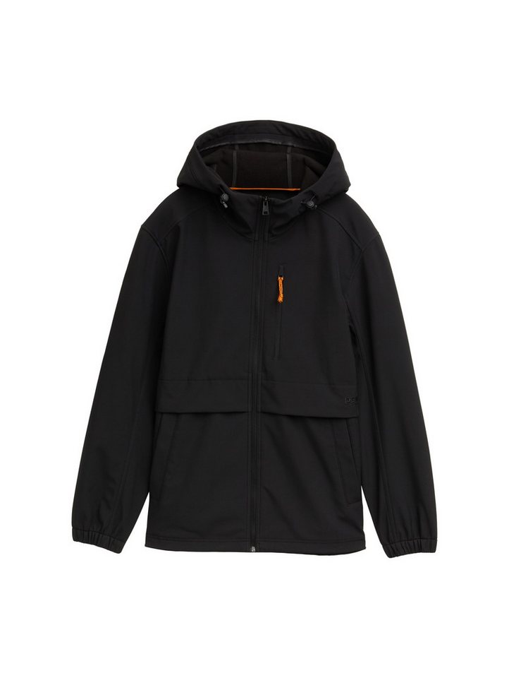 TOM TAILOR Denim Anorak Softshell Jacke - Regular Fit von TOM TAILOR Denim