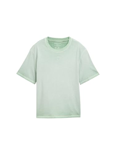 TOM TAILOR Denim Basic T-Shirt mit Print, Light Blue, M TOM TAILOR Denim Basic T-Shirt mit Print, Light Blue, M von TOM TAILOR Denim