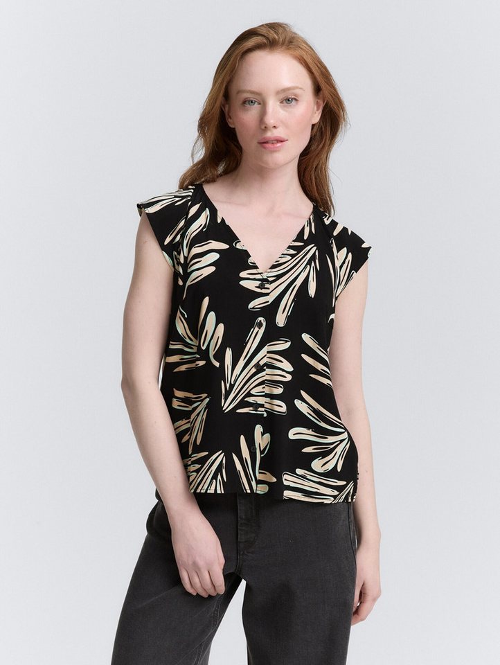 TOM TAILOR Denim Blusentop Blusen & Shirts Bluse mit Muster von TOM TAILOR Denim