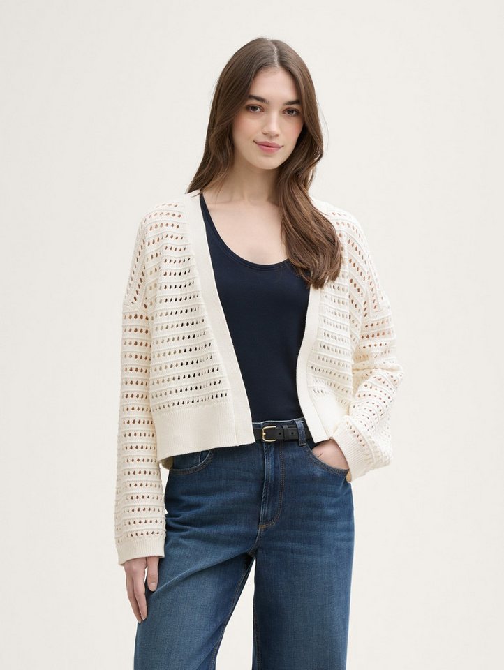 TOM TAILOR Denim Cardigan Relaxed Fit Cardigan von TOM TAILOR Denim