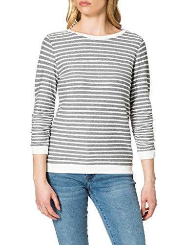 TOM TAILOR Denim Damen Sweatshirt mit Raffarm von TOM TAILOR Denim