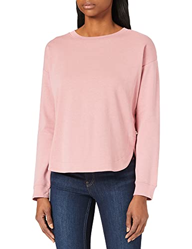 TOM TAILOR Denim Damen 1024578 Basic Crewneck Sweatshirt, 25901-Cozy Rose, M von TOM TAILOR Denim