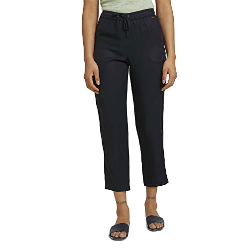 TOM TAILOR Denim Damen 1026577 Harem Stoffhose, 27142-Washed Black, M von TOM TAILOR Denim