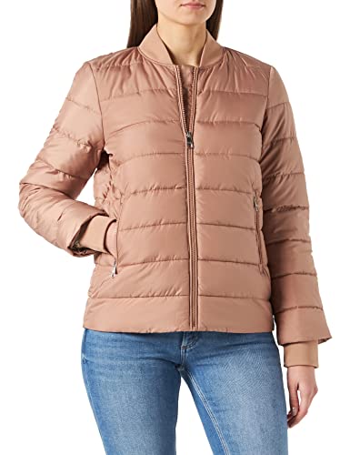 TOM TAILOR Denim Damen Lightweight Daunenjacke 1029237, 28721 - Soft Taupe Brown, M von TOM TAILOR Denim