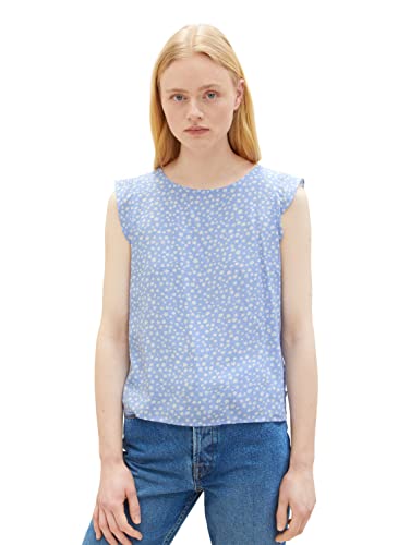 TOM TAILOR Denim Damen Bluse mit Flügelärmeln von TOM TAILOR Denim