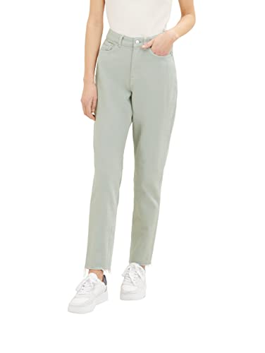 TOM TAILOR Denim Damen 1035812 Mom Jeans, 16005-Green Mist, 26 von TOM TAILOR Denim