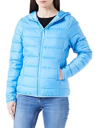 TOM TAILOR Denim Damen 1036975 Jacke, 18395-Rainy Sky Blue, S von TOM TAILOR Denim