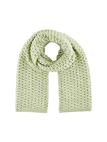 TOM TAILOR Denim Damen 1038051 Basic Schal mit Struktur, 32256-dusty pear Green, OneSize von TOM TAILOR Denim