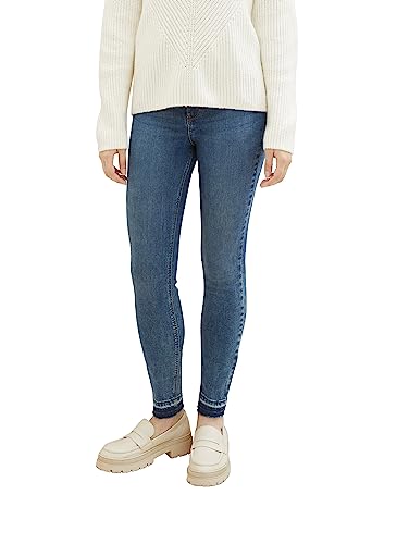 TOM TAILOR Denim Damen 1039900 Extra Skinny Janna Fit Jeanshose, 10281-mid Stone wash Denim, 30 von TOM TAILOR Denim