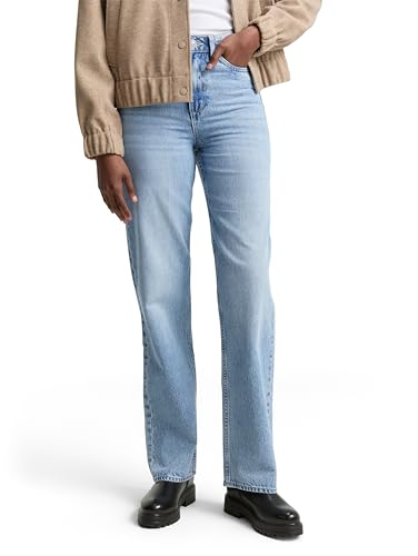 TOM TAILOR Denim Damen 1049384 Jeans, 10119-Used Mid Stone Blue Denim, 33W / 32L von TOM TAILOR Denim