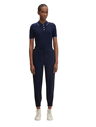 TOM TAILOR Denim Damen Basic Stoffhose 1030976, 10668 - Sky Captain Blue, XS von TOM TAILOR Denim