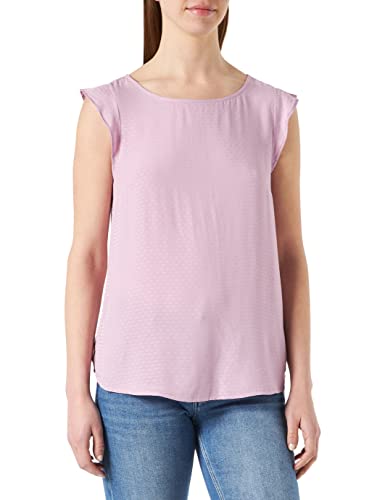 TOM TAILOR Denim Damen Bluse mit Flügelärmeln 1030678, 28995 - Soft Mauve, S von TOM TAILOR Denim