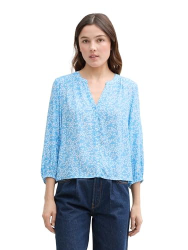 TOM TAILOR Denim Damen 1045496 Bluse, 38267-Small Flower Print, L von TOM TAILOR Denim
