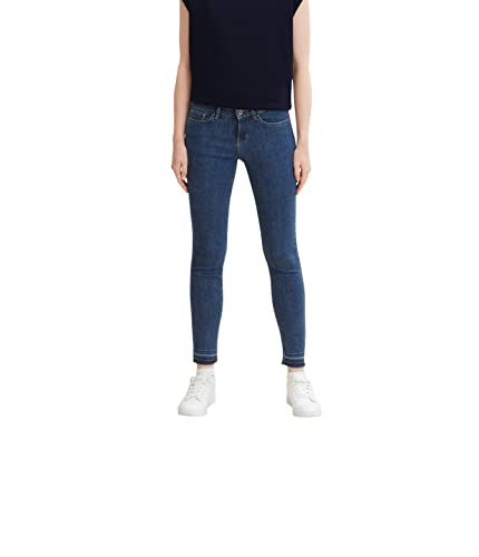 TOM TAILOR Denim Damen Jona Extra Skinny Jeans 1032724, 10114 - Clean Dark Stone Blue Denim, 25 von TOM TAILOR Denim