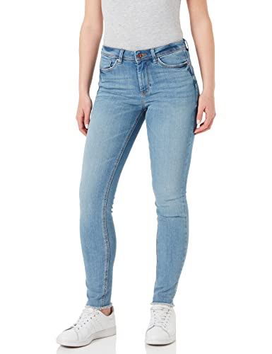 TOM TAILOR Damen Jona Extra Skinny Jeanshose 1023970, 10118 - Used Light Stone Blue Denim, 28 von TOM TAILOR Denim