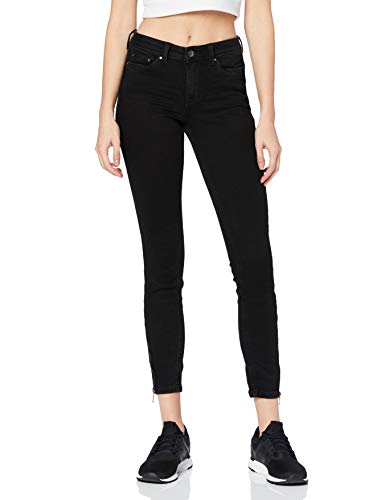 TOM TAILOR Denim Damen Jona Jeans, 10250-Used Dark Stone Black, 27 von TOM TAILOR Denim