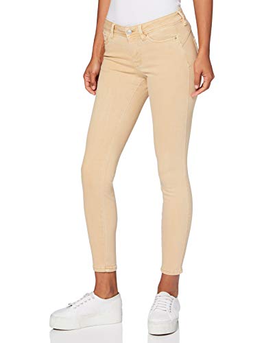 TOM TAILOR Denim Damen Jona Push-Up Freizeithose, 17455-dark beige, 31 von TOM TAILOR Denim