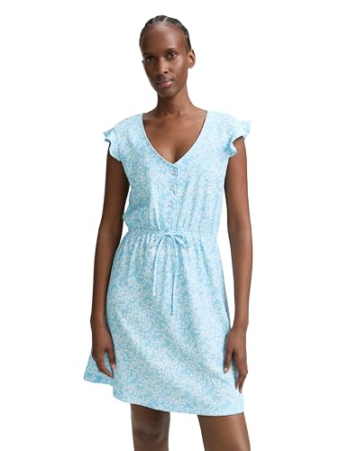TOM TAILOR Denim Damen 1046638 Kleid, 38267-Small Flower Print, S TOM TAILOR Denim Damen 1046638 Kleid, 38267-Small Flower Print, S von TOM TAILOR Denim