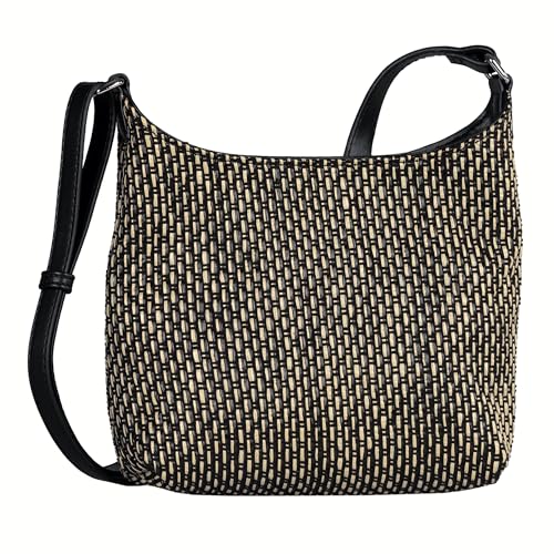 TOM TAILOR Denim Leana Damen Umhängetasche Crossbody Bag Klein Mehrfarbig von TOM TAILOR Denim