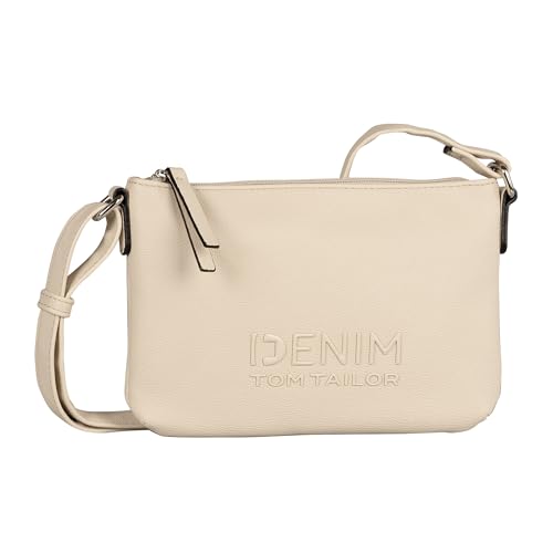TOM TAILOR Denim Maxime Damen Umhängetasche Crossbody Bag Klein Weiß von TOM TAILOR Denim