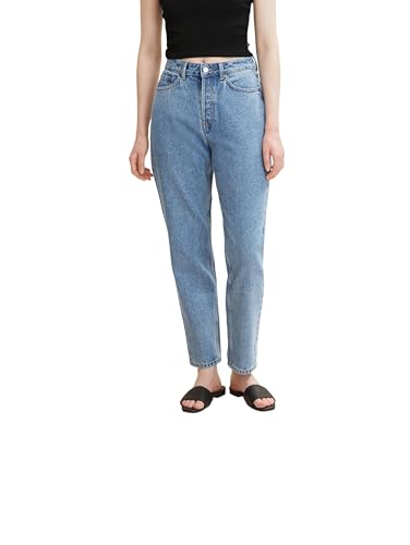 TOM TAILOR Denim Damen Mom Fit Jeans 1034626, 10280 - Light Stone Wash Denim, 29 von TOM TAILOR Denim
