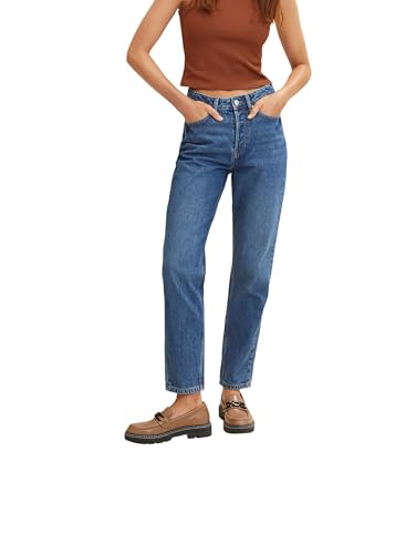 TOM TAILOR Denim Damen Mom Fit Jeans 1034626, 10281 - Mid Stone Wash Denim, 33 von TOM TAILOR Denim