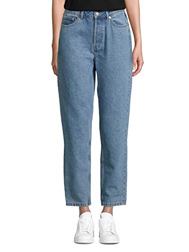TOM TAILOR Denim Damen Mom Fit Jeanshose 1031013, 10280 - Light Stone Wash Denim, 33 von TOM TAILOR Denim