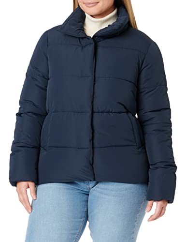 TOM TAILOR Denim Damen Puffer-Jacke mit Stehkragen 1034417, 10668 - Sky Captain Blue, M von TOM TAILOR Denim