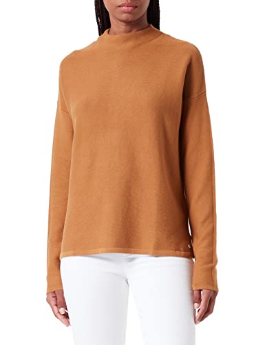 TOM TAILOR Denim Damen Pullover 1034501, 27474 - Soft Camel, L von TOM TAILOR Denim